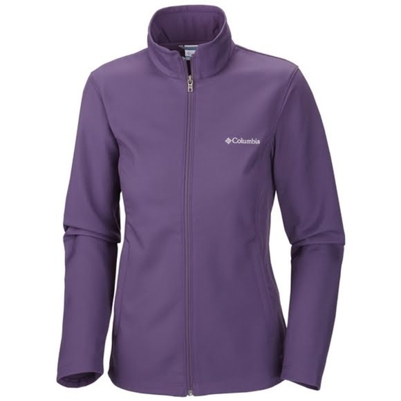 Columbia 's Kruser Ridge Softshell Jacket M purple - Picture 1 of 8